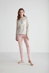 U.S. Polo Women Round Neck Pajama Set